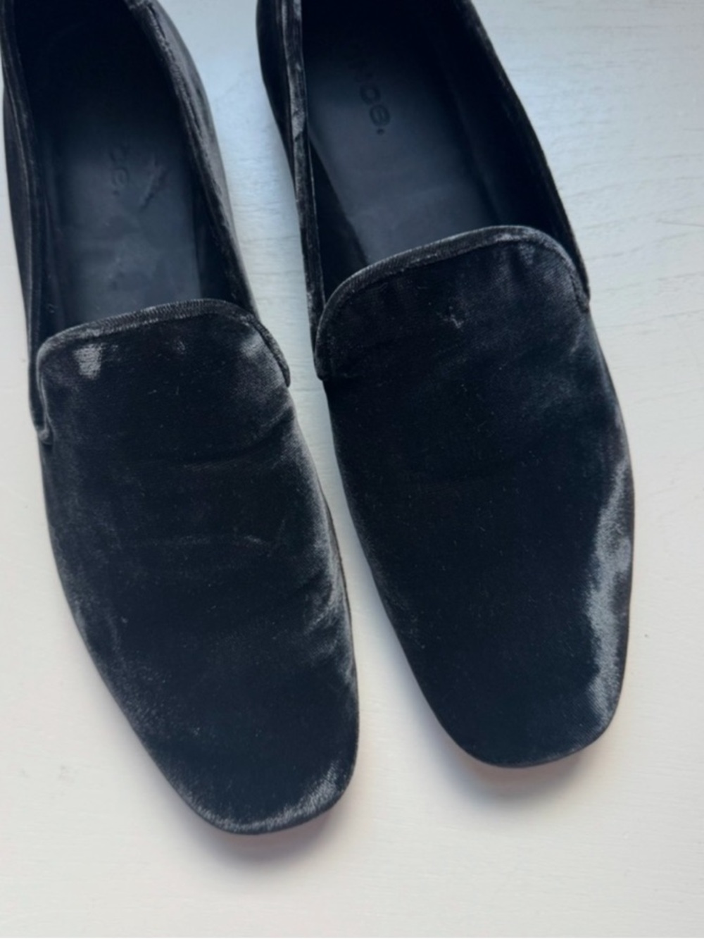 Vince Bray Velvet Smoking Loafers - Picture 8 of 15